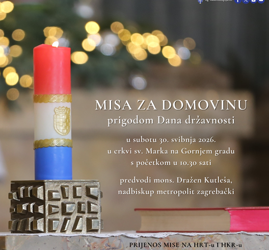 Nadbiskup Kutleša predvodi misno slavlje na Dan državnosti
